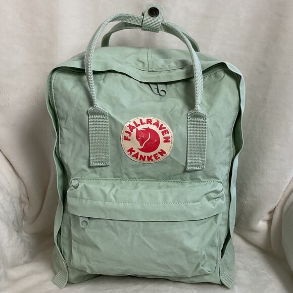 Fjallraven Handbags - FJALLRAVEN KANKEN Backpack Mint Green Full Size